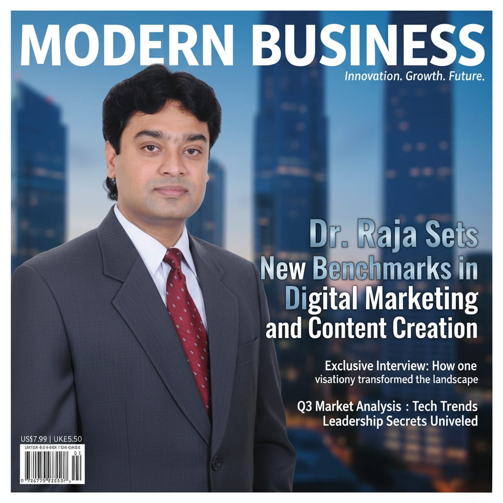 Dr. Raja Muthukumarasamy publishing feature