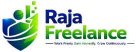 rajafreelance trans logo